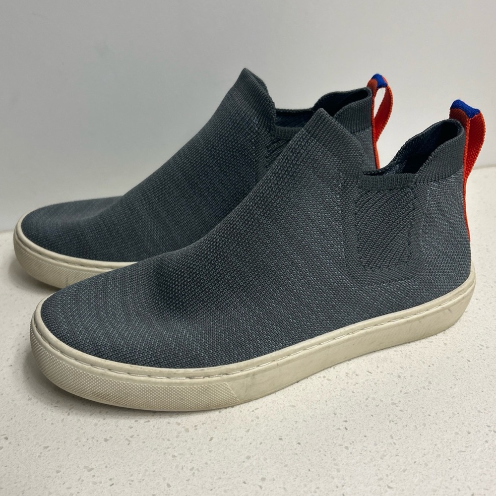 Rothy’s The Chelsea Gray Slip-On Sneakers 5.5